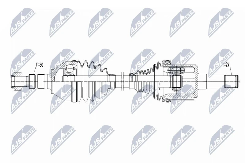 Image of NTY Drive shaft NTY NPW-PL-171