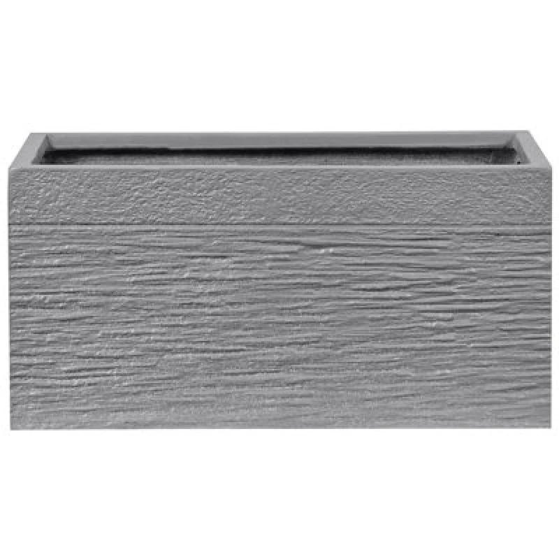 Image of Beliani Plant Pot Myra 50 Cm Grey