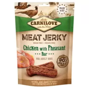 Carnilove Chicken with Pheasant Jerky Bar Dog Treat 100g