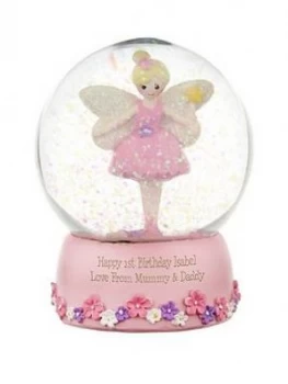 Image of Personalised Fairy Snow Globe