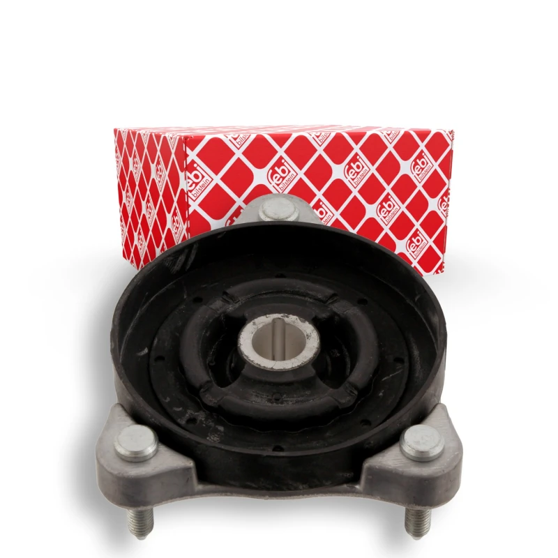 Image of FEBI BILSTEIN 28385 Top strut mount Front Axle, without ball bearing Aluminium Suspension Strut Support Bearing (1180)