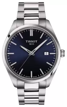 Image of Tissot T1504101104100 Mens PR 100 (40mm) Blue Dial / Watch