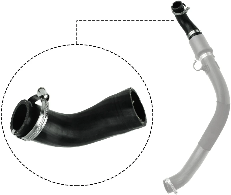Image of GATES Charger intake hose GATES 09-0622