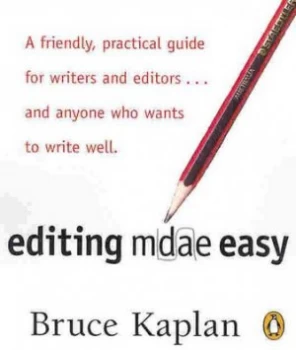 Image of Editing Mdae sic Easy by Bruce Kaplan Paperback