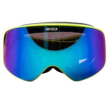 image of Nevica Vail Ski Goggles Juniors - Black/Lime