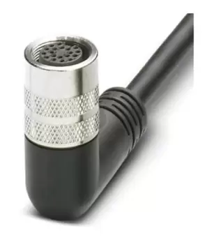 Image of Phoenix Contact M16 10-Pin Cable Assembly, 5m Cable
