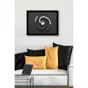 Image of SC0980 Multicolor Decorative Framed MDF Painting