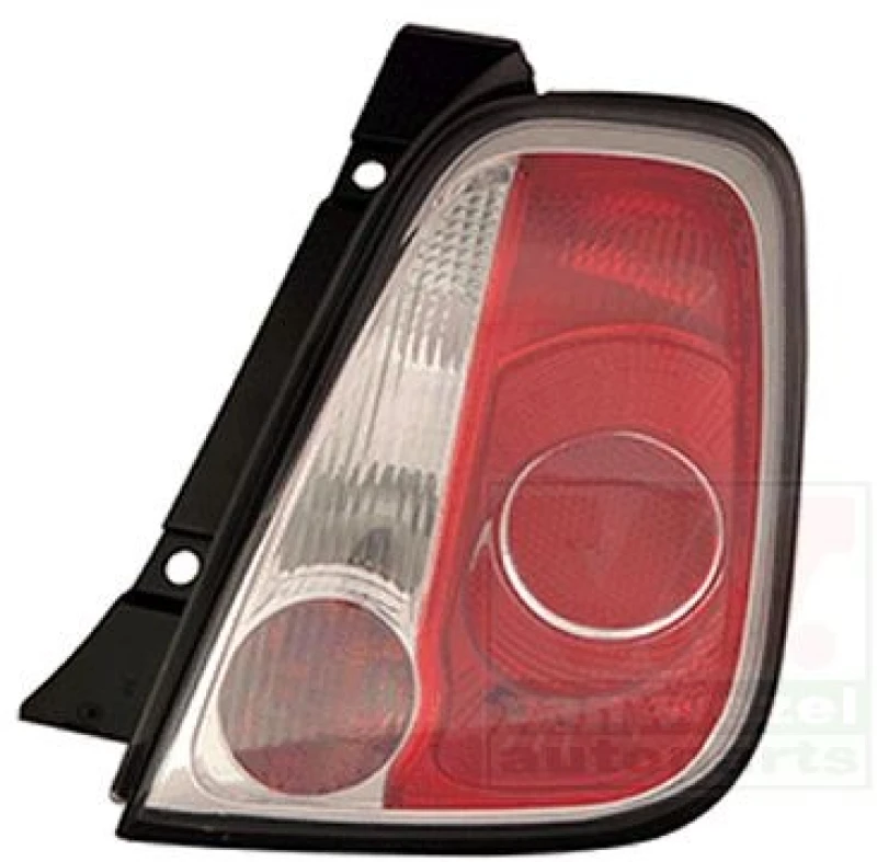 Image of VAN WEZEL 1604934 Rear light without bulb holder, Right Combination Rearlight (391)
