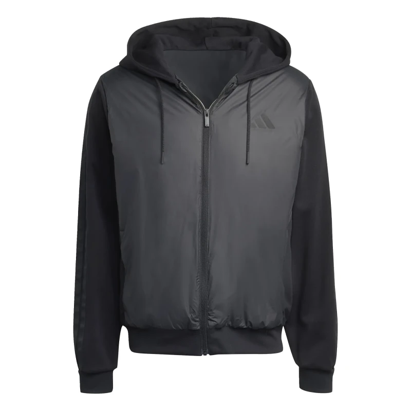 Image of Adidas Puffer jacket adidas Essentials Climawarm 3-Stripes Noir Male S