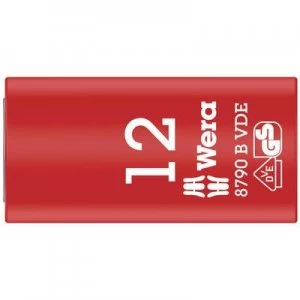 Image of Wera 8790 B VDE 05004956001 Hex head VDE bits 12mm 3/8 (10 mm)