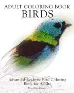 Image of adult coloring book birds advanced realistic bird coloring book for adults