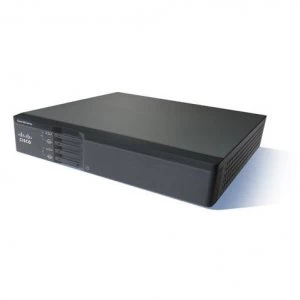 Cisco 867VAE wired Router Gigabit Ethernet Black