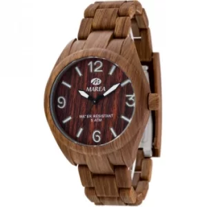 image of Unisex Marea Wood Look Watch