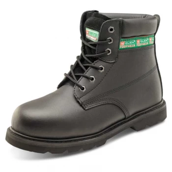 Image of Click Footwear Goodyear Welted 6" Boot Leather Size 8 Black Ref