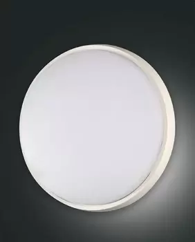 Image of Olly LED Outdoor Surface Mounted Downlight White Glass, IP54
