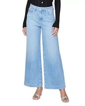 Paige Harper High Rise Wide Leg Jeans in Kara