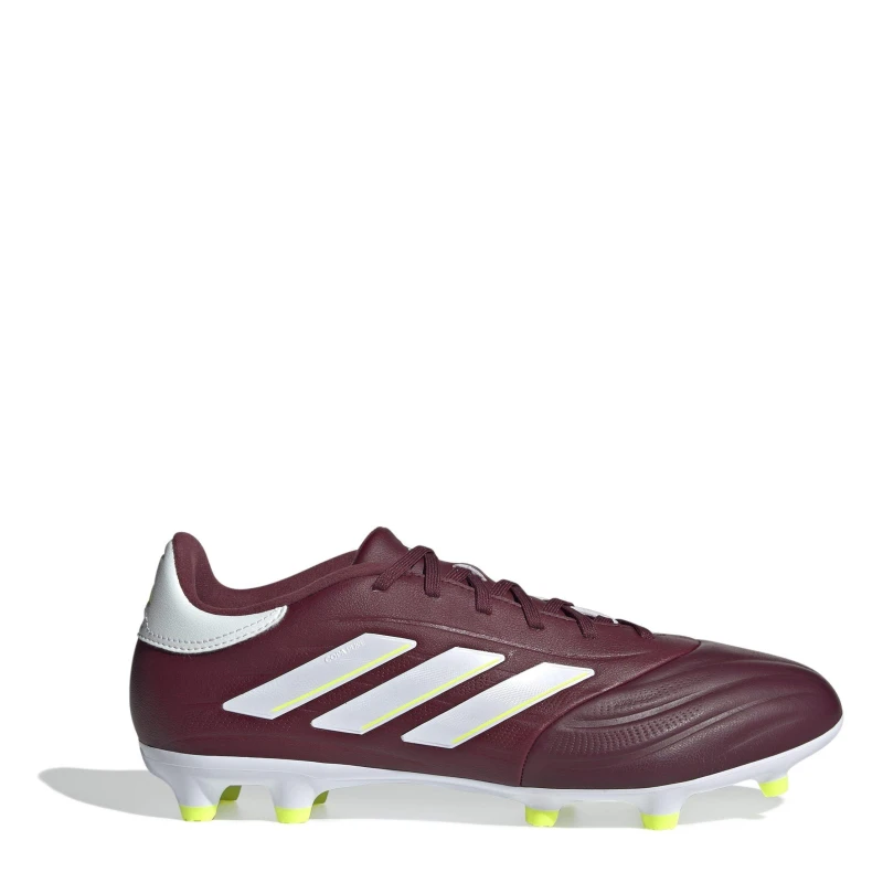 Image of adidas Copa Pure 2 League Firm Ground Football Boots Red/Wht/Yellow male 7.5