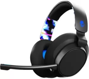 Image of SKULLCANDY SLYR Gaming Headset - Blue DigiHype, Black,Blue