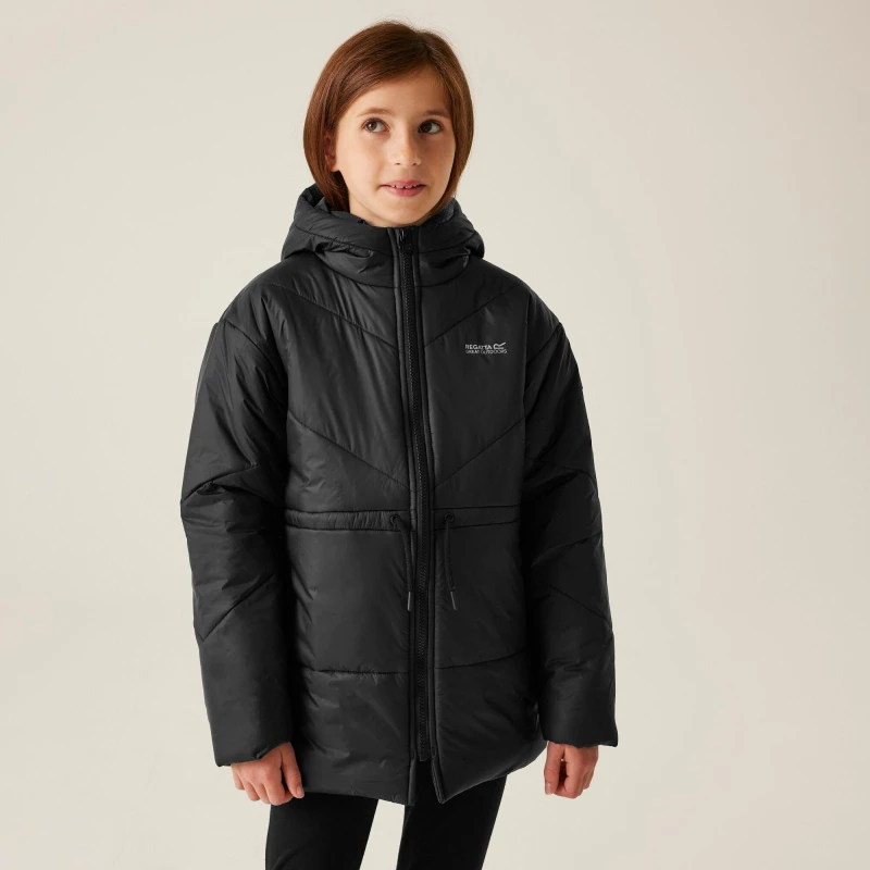 Image of Regatta Junior Rurie Padded Jacket - Black 13 Years