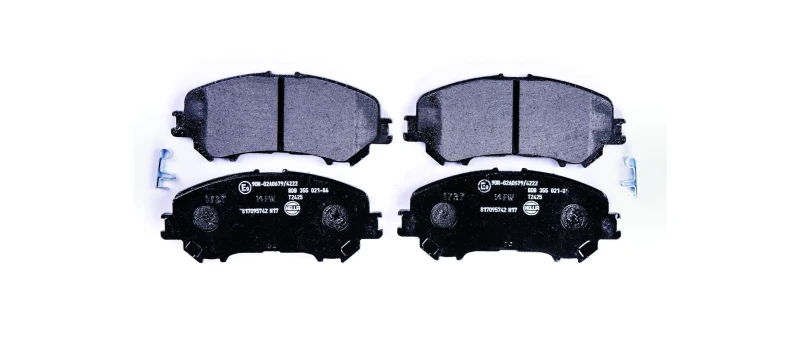 Image of HELLA Brake pad set HELLA 8DB 355 021-861
