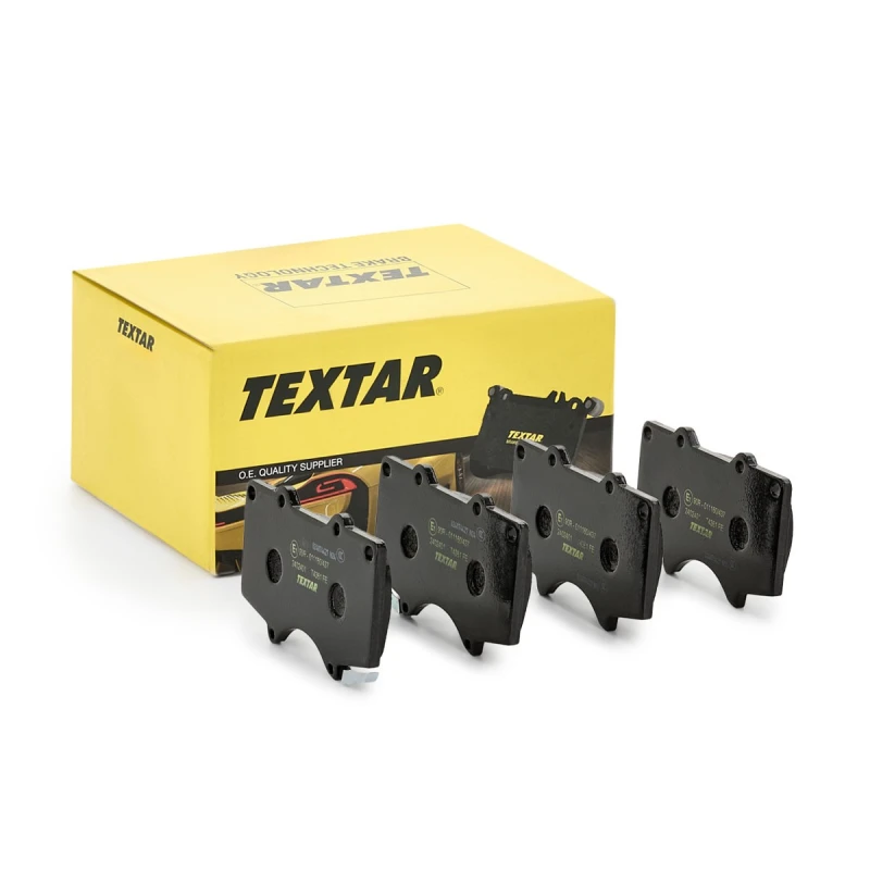 Image of TEXTAR 2402401 Brake pad set with acoustic wear warning Brake Pad Set,disc brake (402)