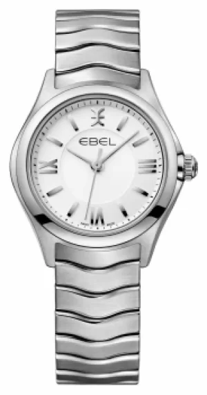 image of EBEL Wave Womens Stainless Steel 1216374 Watch