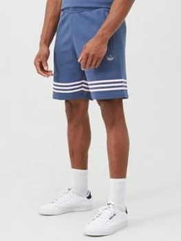 image of adidas Originals Outline Shorts - Blue Size M Men