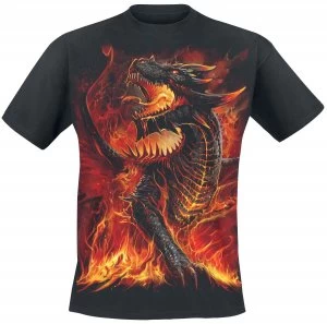 image of Spiral Draconis T-Shirt black