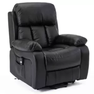 Image of Chester Electric Rise Recliner - Black