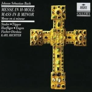 image of Mass in B Minor Stader/munich Bach Choir/richter import by Johann Sebastian Bach CD Album