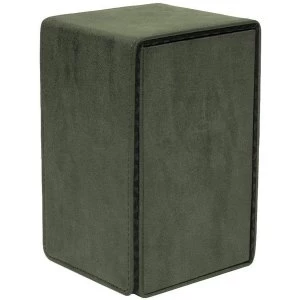 Image of Ultra Pro Suede Collection Alcove Tower Deck Box - Emerald