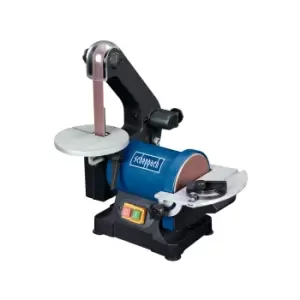 image of Scheppach BTS700 250 W 125 MM Belt and Disc Sander 230 V