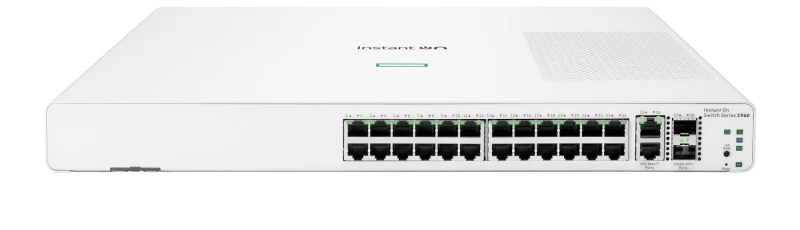 Image of HPE Aruba Networking Networking Instant On Switch 24p Gigabit 2p 10GBT