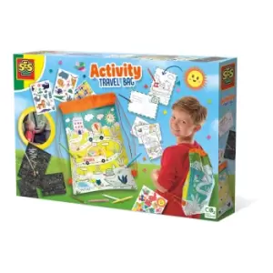 Image of SES Creative Activity Travel Bag Colouring Set, Three Years and...