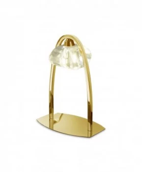 image of Table Lamp 1 Light G9, French Gold