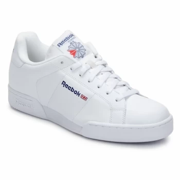 Image of Reebok Classic NPC II mens Shoes Trainers in White,6,6.5,7.5,8,9,9.5,10.5,11.5,2.5,7,8.5,12,4.5,5.5,3.5,13,7,8,10.5
