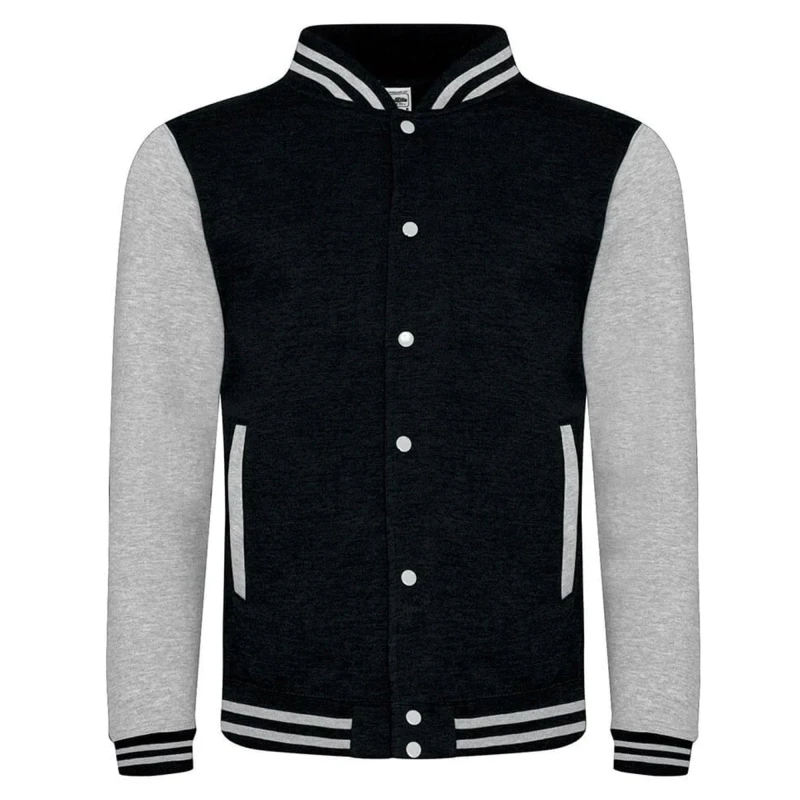 Image of Harry Potter Mens Gryffindor Varsity Jacket in Black Size: Medium Black Male M