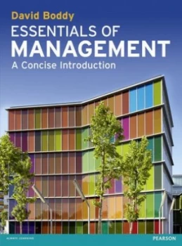 Image of Essentials of Management by David Boddy Paperback