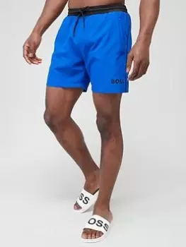 Image of BOSS Starfish Swim Short - Bright Blue, Bright Blue Size M Men