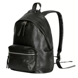 Image of Firetrap Blackseal PU Backpack - Black