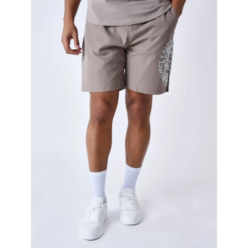 Image of Project X Paris Swim shorts Project X Paris Groovy Sun Gris Male S