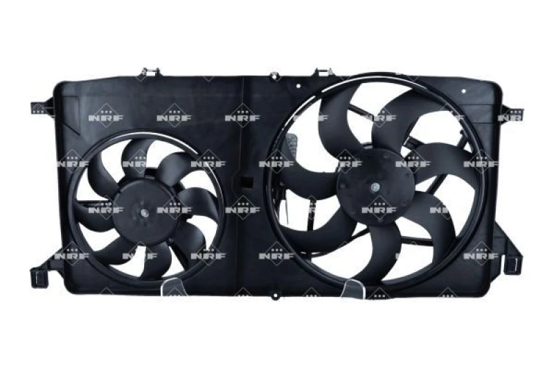 Image of NRF 470101 Cooling Fan with radiator fan shroud Fan,radiator (508)
