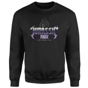 Image of Jurassic Park Life Finds A Way Sweatshirt - Black - L