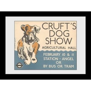 image of Transport For London Crufts 60 x 80 Framed Collector Print