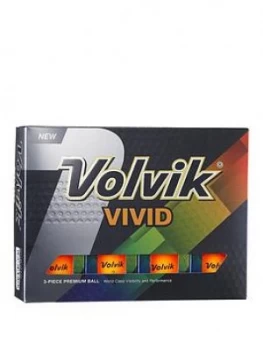 image of Volvik 12 Volvik Vivid Golf Balls