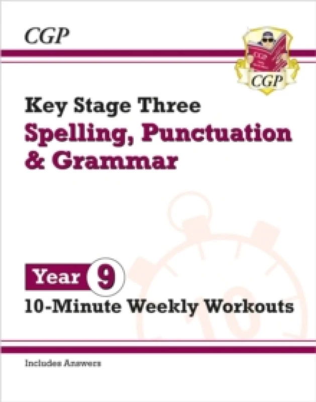 Image of KS3 Year 9 Spelling, Punctuation and Grammar 10-Minute Weekly Workouts Paperback / softback
