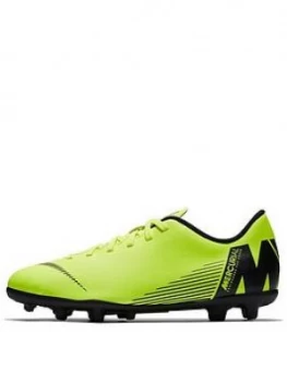 Image of Nike Junior Mercurial Vapor 12 Club MG Football Boots Black Size 4