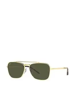 Ray-Ban New Caravan Rectangle Sunglasses