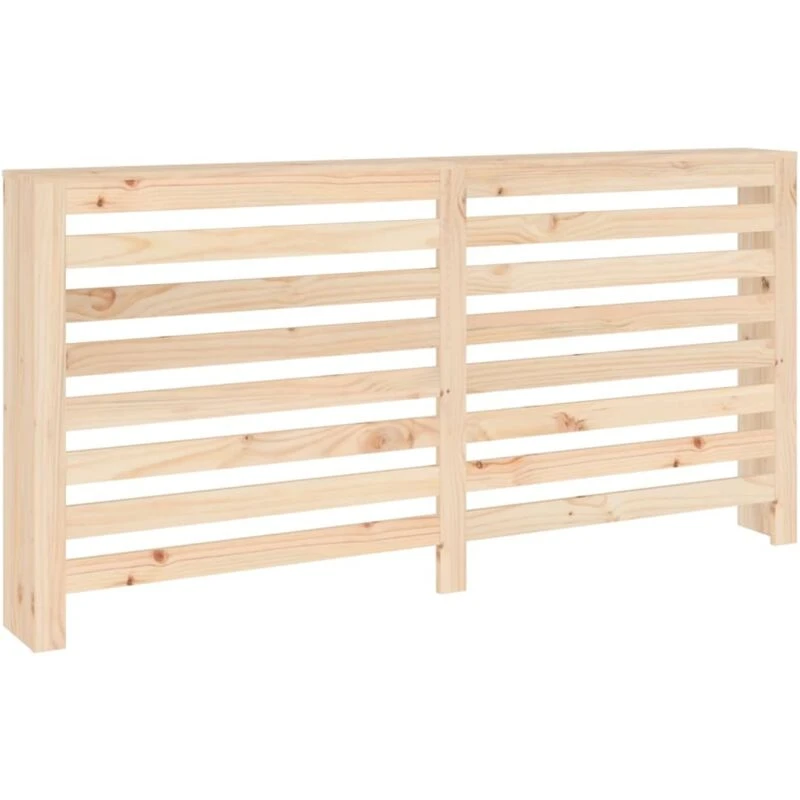 Image of Vidaxl Radiator Cover 169X19X84cm Solid Wood Pine, Brown 822606