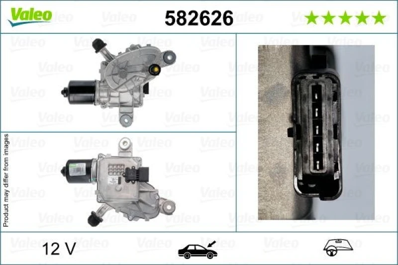 Image of Wiper motor VALEO 582626